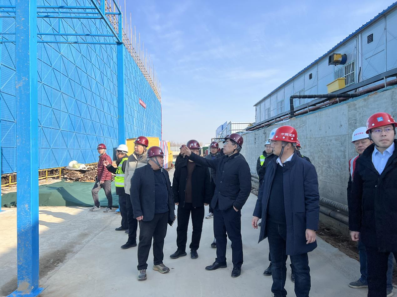 集團(tuán)公司黨委書記、董事長(zhǎng)汪洋深入一線開展項(xiàng)目調(diào)研和安全生產(chǎn)檢查