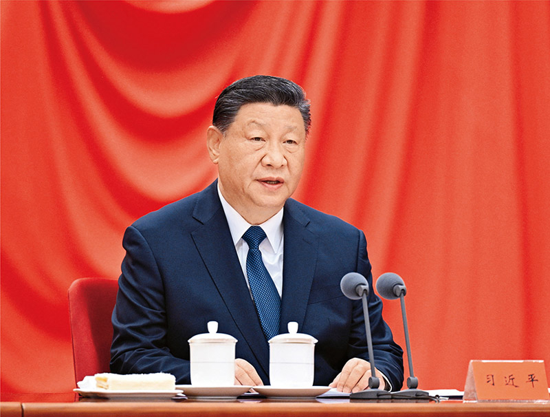 習近平：鍥而不舍落實中央八項規(guī)定精神， 以優(yōu)良黨風引領(lǐng)社風民風